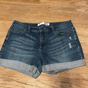 Joe Fresh Jean Shorts Sz 4 Women's Blue Denim super Cute EUC‎